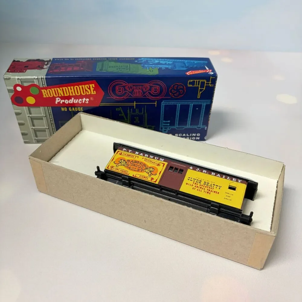 Roundhouse HO Barnum Bailey Circus 3785 3790 3795 Lot 3 Boxed Kits